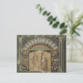 Ancient Mosaics Herculaneum Ruins Italy Briefkaart (Staand voorkant)