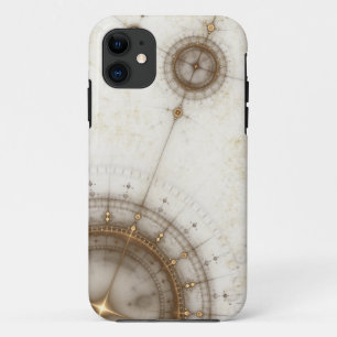 Ancient Nautical Chart, Grunge Case-Mate iPhone Case