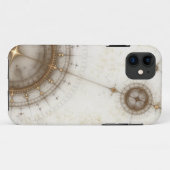 Ancient Nautical Chart, Grunge Case-Mate iPhone Case (Achterkant (horizontaal))
