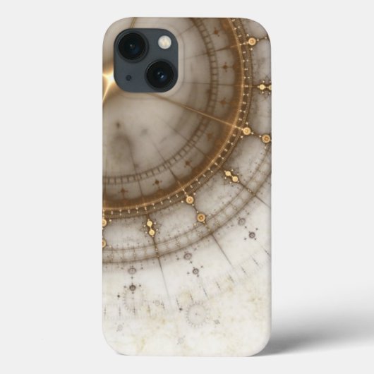Ancient Nautical Chart, Grunge Case-Mate iPhone Case (Achterkant)