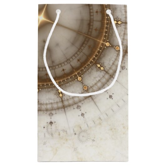 Ancient Nautical Chart, Grunge Klein Cadeauzakje (Achterkant)