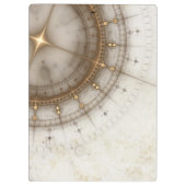 Ancient Nautical Chart, Grunge Klembord (Achterkant)
