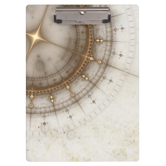 Ancient Nautical Chart, Grunge Klembord (Voorkant)