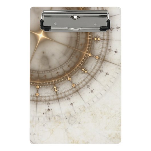 Ancient Nautical Chart, Grunge Mini Klembord (Voorkant)