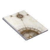 Ancient Nautical Chart, Grunge Notitieboek (Rechterzijde)