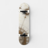 Ancient Nautical Chart, Grunge Skateboard (Voorkant)