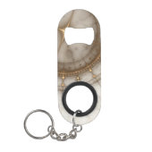 Ancient Nautical Chart, Grunge Sleutelhanger Flessenopener (Voorkant)