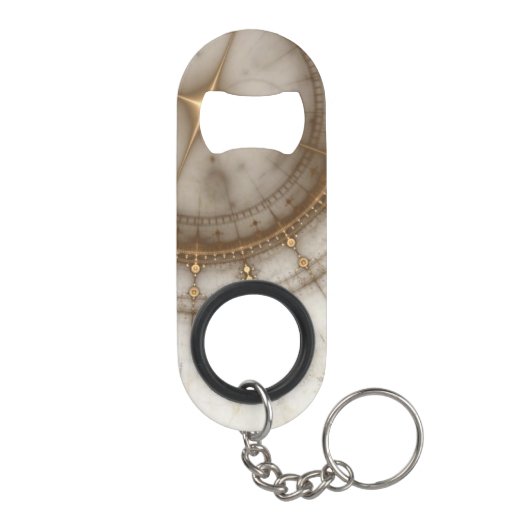 Ancient Nautical Chart, Grunge Sleutelhanger Flessenopener (Achterkant)