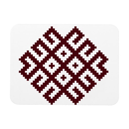 Ancient Nordic Latvian, Litouws symbool Magneet (Horizontaal)