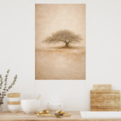 Ancient Oak | Southern Oak Tree Wall Art | Poster (Keuken)