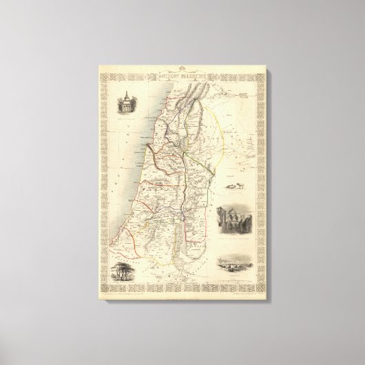 Ancient Palestine Canvas Afdruk (Voorkant)