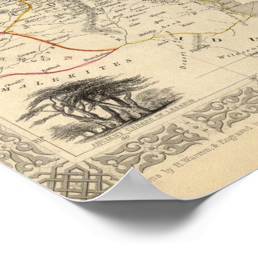 Ancient Palestine Poster (Hoek)