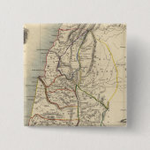 Ancient Palestine Vierkante Button 5,1 Cm (Voorkant)