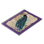 Ancient Peacock Formal Wedding Planner Journal Notitieboek (Linkerzijde)