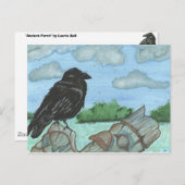 "Ancient Perch" Briefkaart (Voorkant / Achterkant)