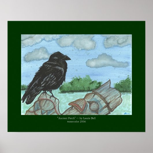 "Ancient Perch" Poster (Voorkant)