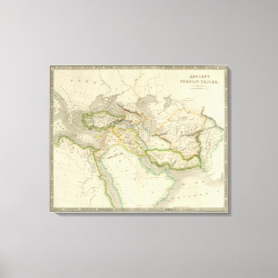 Ancient Perzisch Rijk Canvas Afdruk