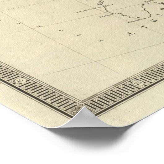 Ancient Perzisch Rijk Poster (Hoek)