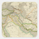 Ancient Perzisch Rijk Vierkante Sticker (Voorkant)