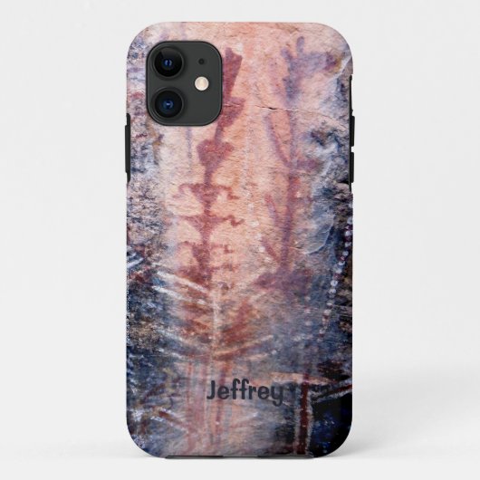 Ancient Pictografen, Southwest Petroglyphs, naam Case-Mate iPhone Case (Achterkant)
