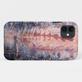 Ancient Pictografen, Southwest Petroglyphs, naam Case-Mate iPhone Case (Achterkant (horizontaal))