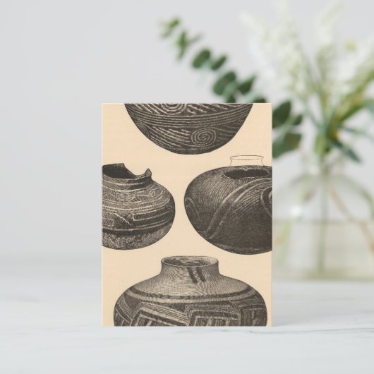 Ancient potterij, Toesayan Briefkaart (Staand voorkant)