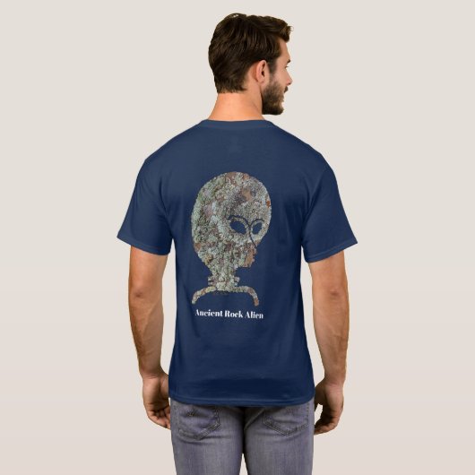 Ancient Rock Alien T-shirt (Achterkant volledig)