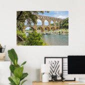 Ancient Roman Aqueduct Poster (Thuiskantoor)