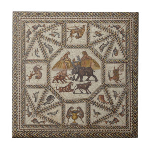 Ancient Roman Art Onderzetter Tile Replica Tegeltje