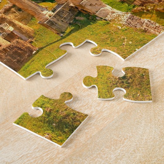 Ancient Roman City Jigzaag Puzzle Legpuzzel (Zijkant)