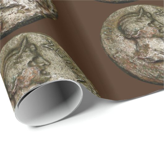 Ancient Roman Coin Cadeaupapier (Rol Hoek)