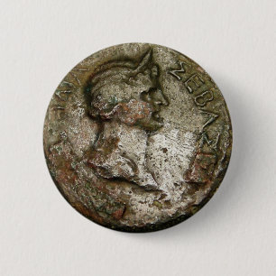 Ancient Roman Coin Ronde Button 5,7 Cm