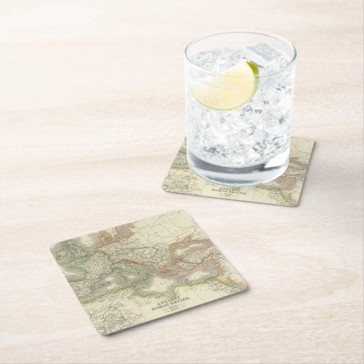 Ancient Roman Empire Kartonnen Onderzetters (Insitu)