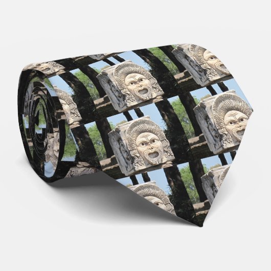 Ancient Roman Gorgon Stropdas (Opgerold)