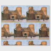 Ancient Roman Historic Architecture Cadeaupapier (Vlak)