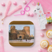 Ancient Roman Historic Architecture Papieren Bordje (Feest)