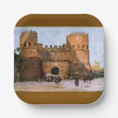 Ancient Roman Historic Architecture Papieren Bordje (Voorkant)