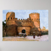 Ancient Roman Historic Architecture Poster (Voorkant)