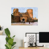 Ancient Roman Historic Architecture Poster (Thuiskantoor)