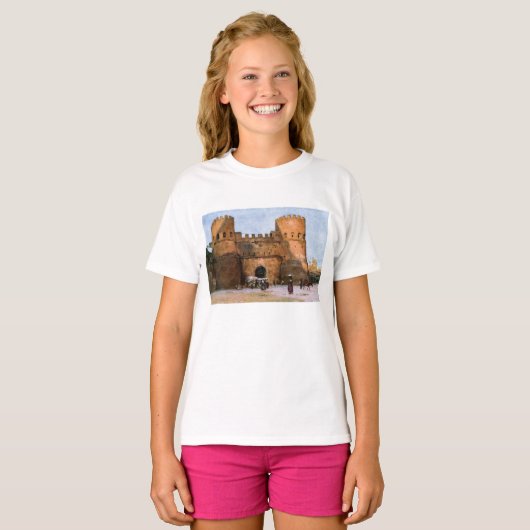 Ancient Roman Historic Architecture T-shirt (Voorkant volledig)