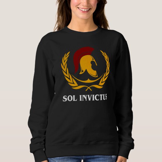 Ancient Roman Mythology Sol Invictus Roman Eagle S Trui (Voorkant)