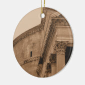 Ancient Roman Pantheon kerstversiering Keramisch Ornament (Links)