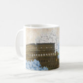 Ancient Rome Blue Hydrangea Mok (Voorkant links)