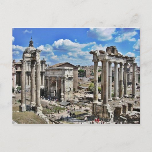 Ancient Rome Briefkaart (Voorkant)