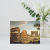 Ancient Rome Colosseum Briefkaart (Staand voorkant)