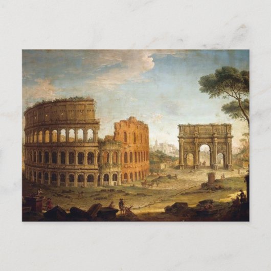 Ancient Rome Colosseum Briefkaart (Voorkant)