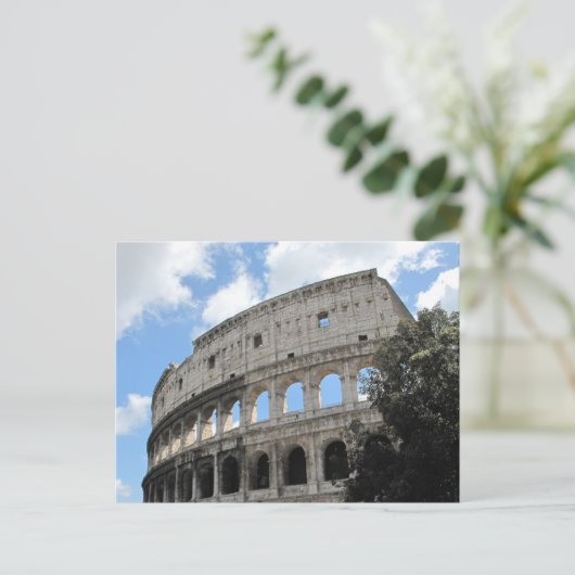 Ancient Rome Colosseum Briefkaart (Staand voorkant)