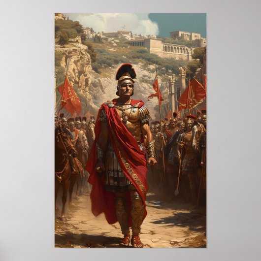 Ancient Rome Empire Poster - Glorious Soldiers (Voorkant)