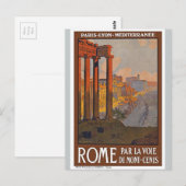 Ancient Rome European Travel French Briefkaart (Voorkant / Achterkant)