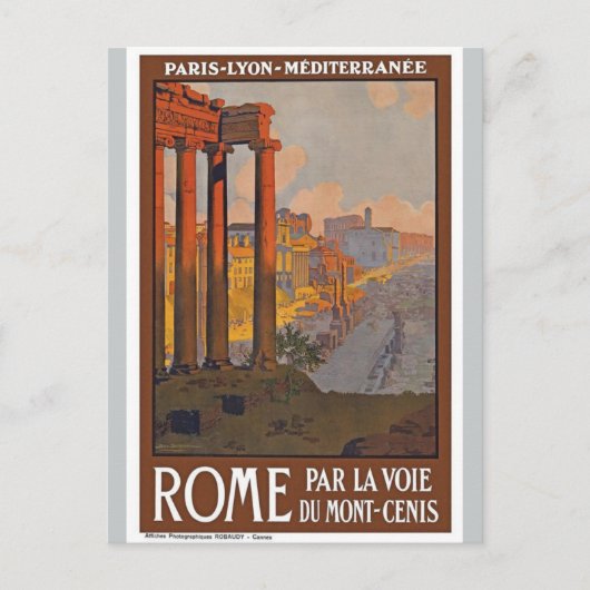 Ancient Rome European Travel French Briefkaart (Voorkant)